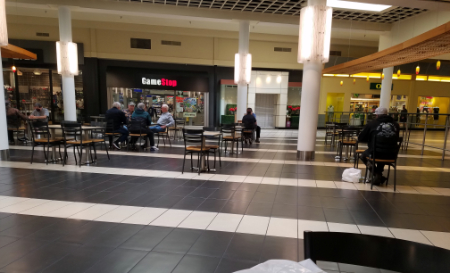 Eugene Mall food court